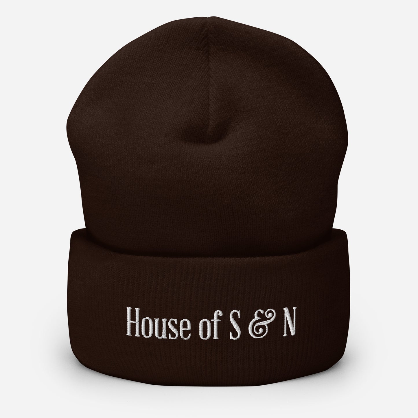 Cuffed Beanie - House of S & N