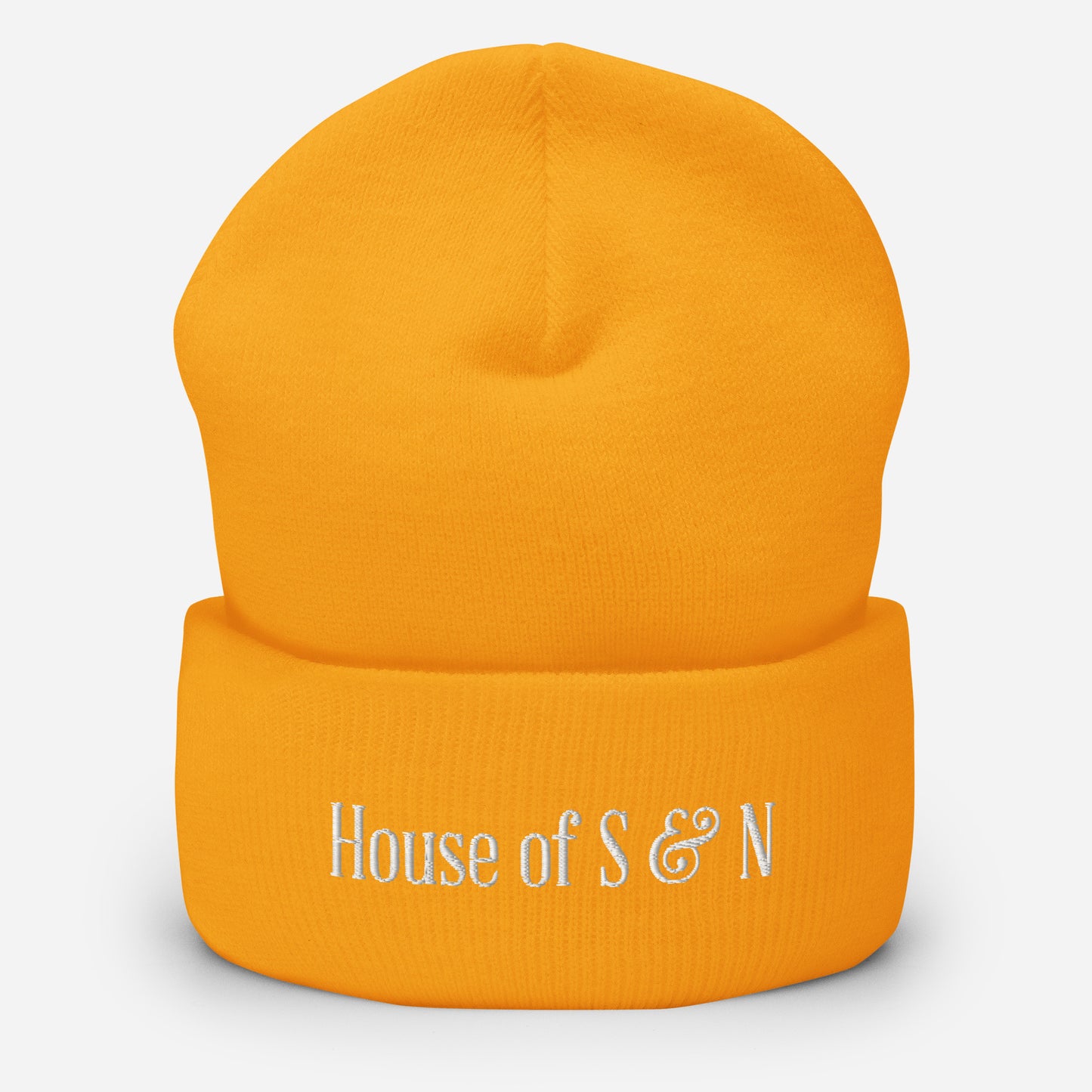 Cuffed Beanie - House of S & N