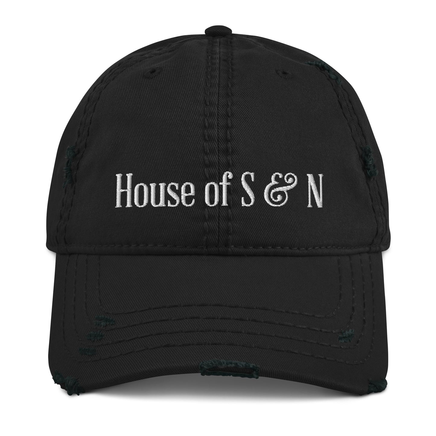 Distressed Dad Hat - House of S & N