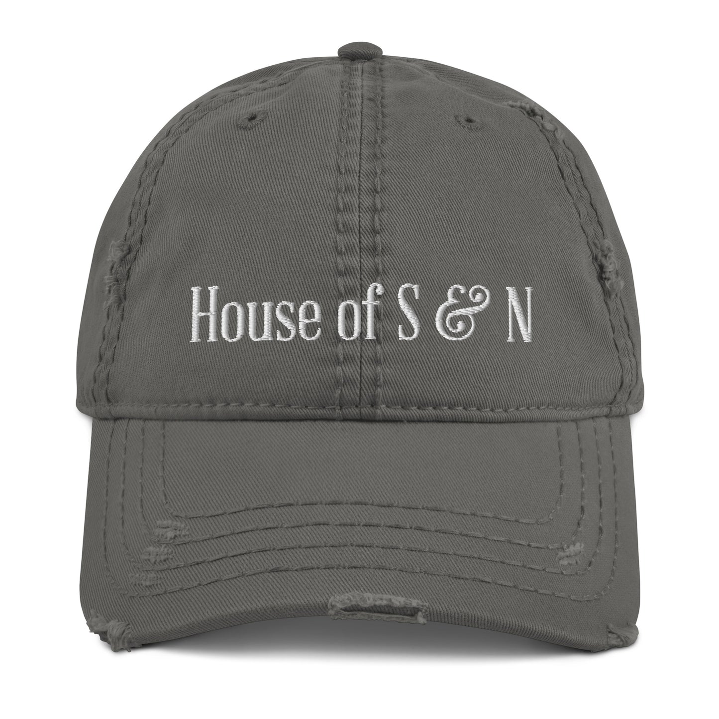 Distressed Dad Hat - House of S & N