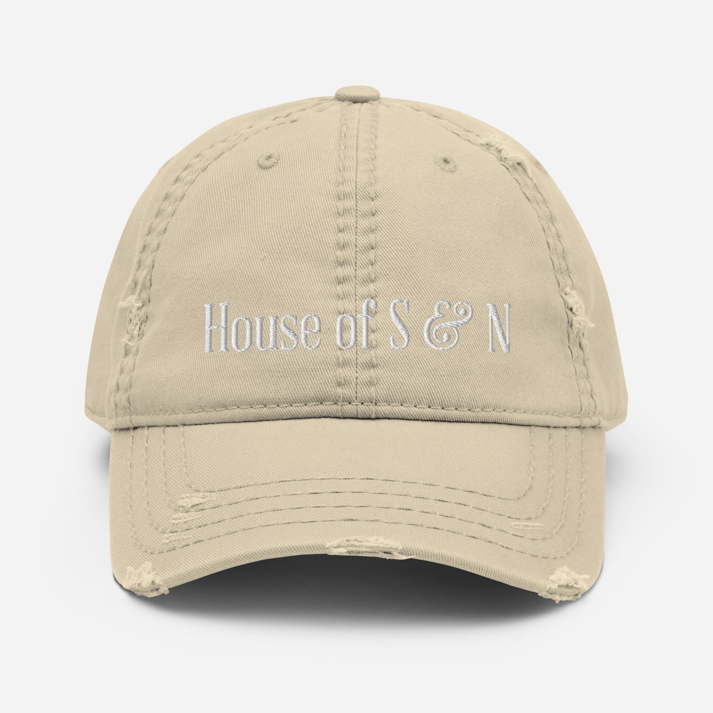 Distressed Dad Hat - House of S & N