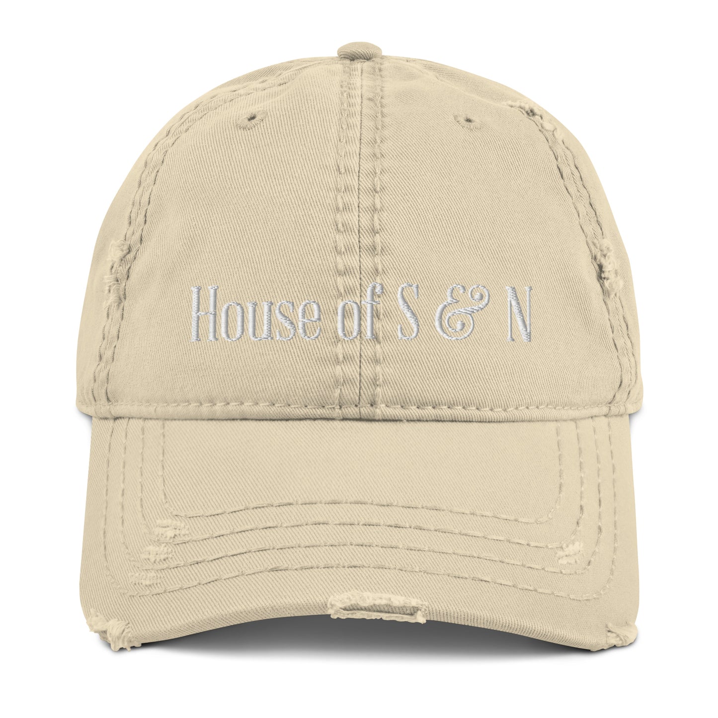 Distressed Dad Hat - House of S & N