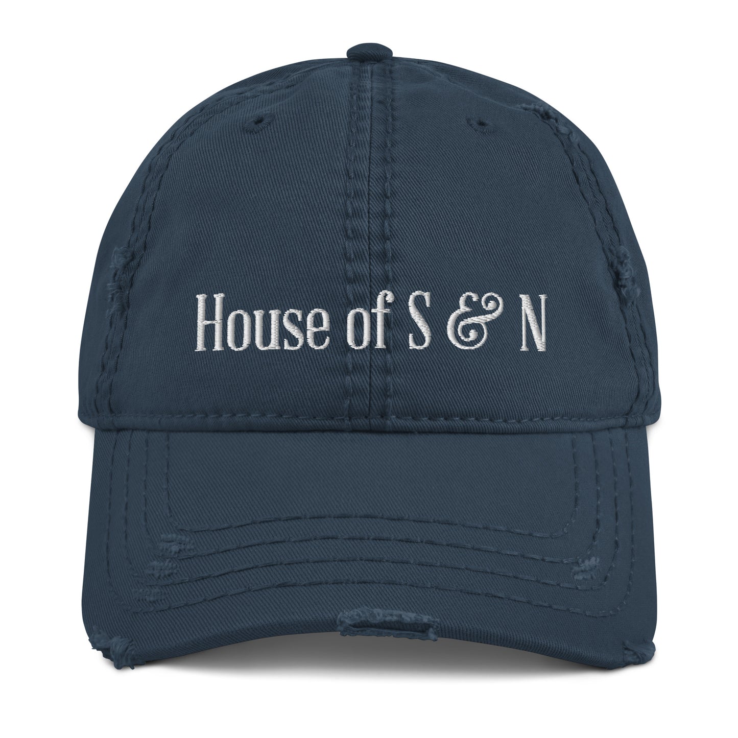 Distressed Dad Hat - House of S & N