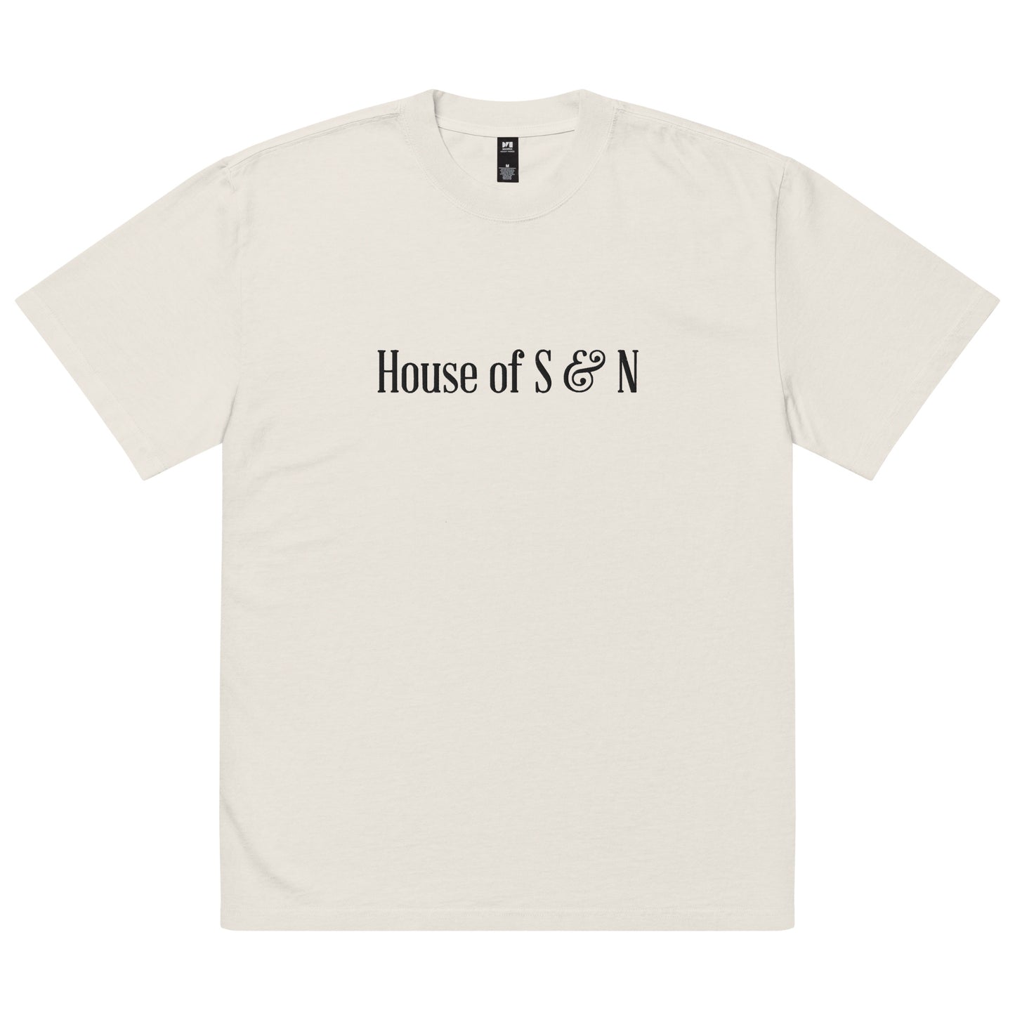 Oversized faded t-shirt - House of S & N