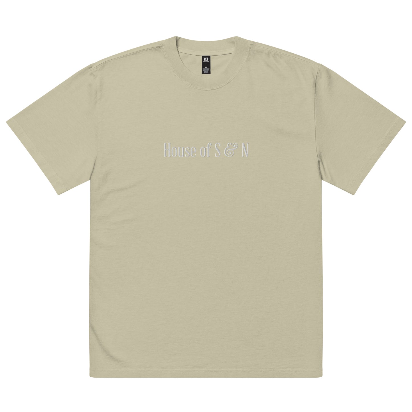Oversized faded t-shirt - House of S & N
