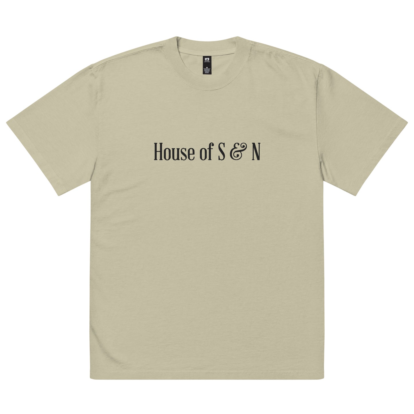 Oversized faded t-shirt - House of S & N