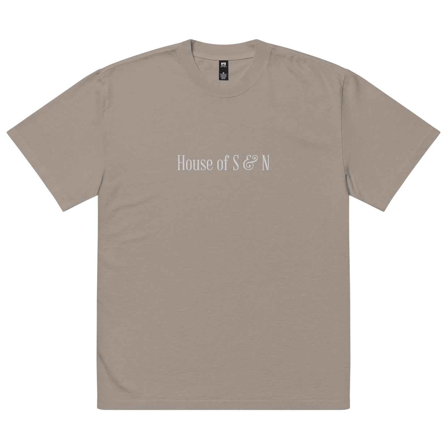 Oversized faded t-shirt - House of S & N