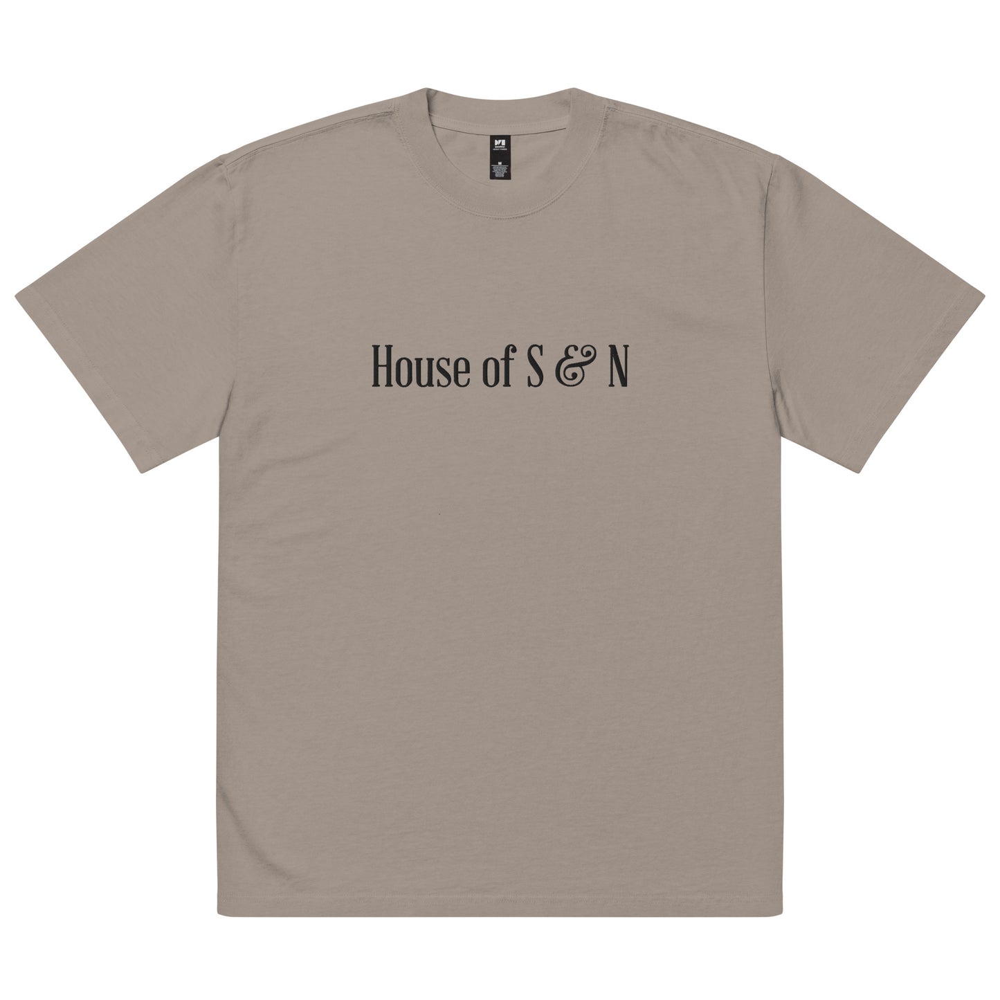 Oversized faded t-shirt - House of S & N