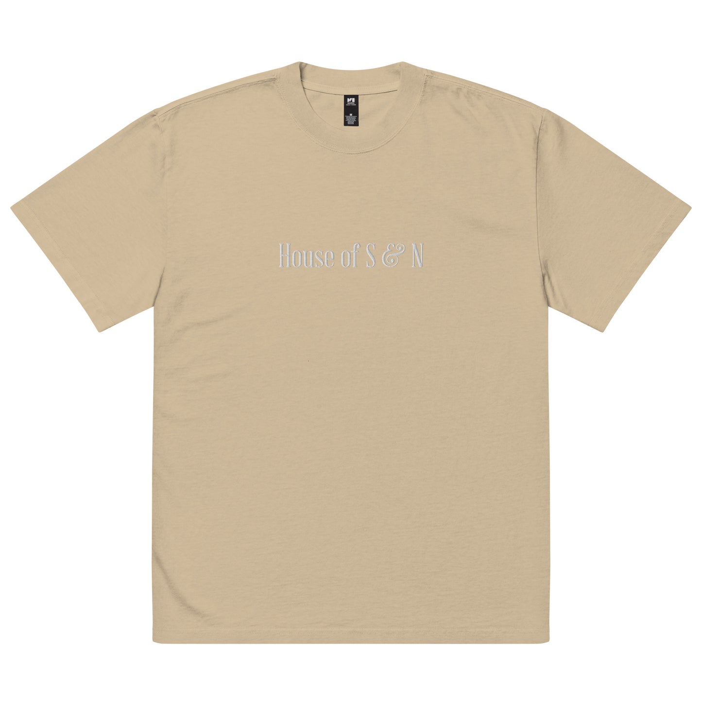 Oversized faded t-shirt - House of S & N