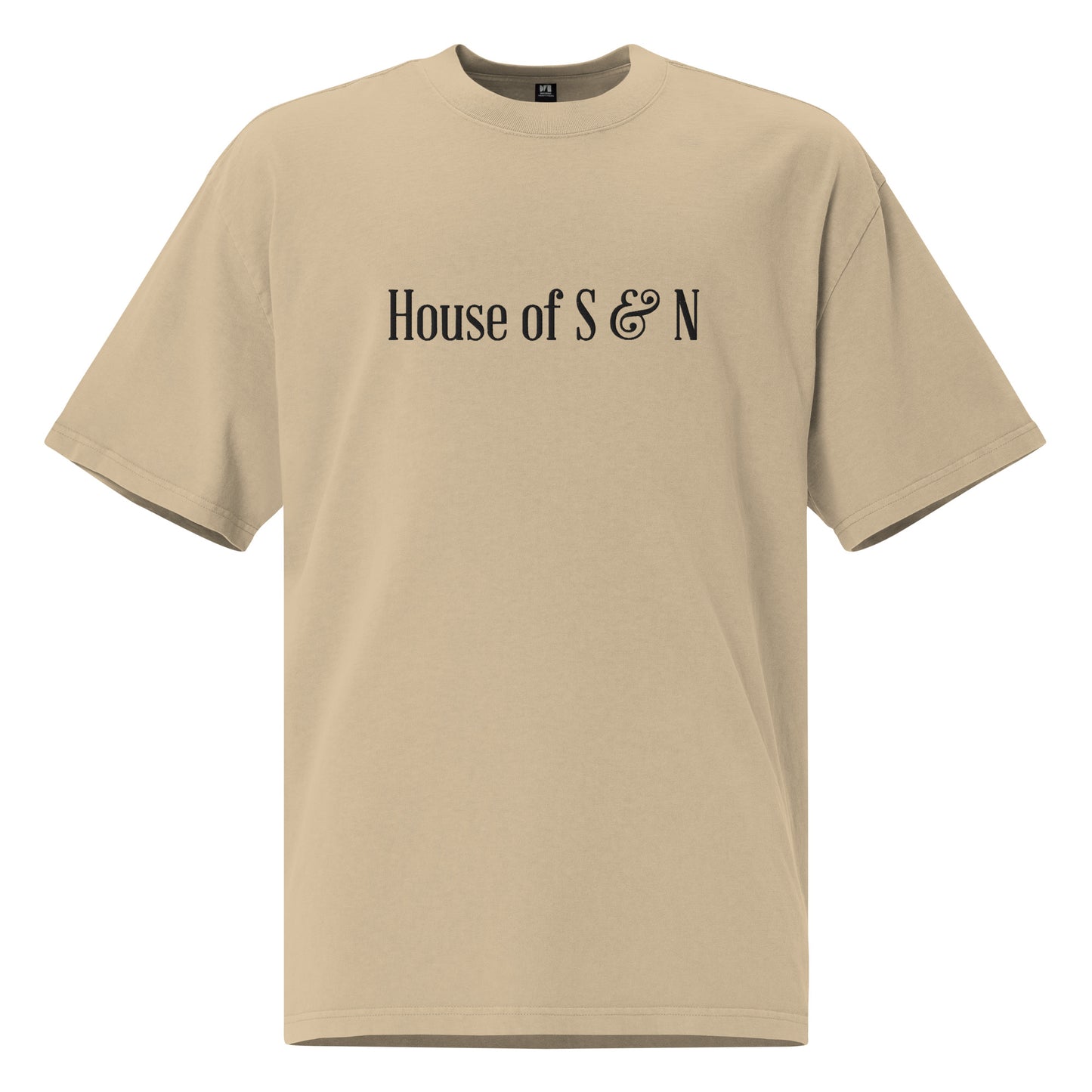 Oversized faded t-shirt - House of S & N