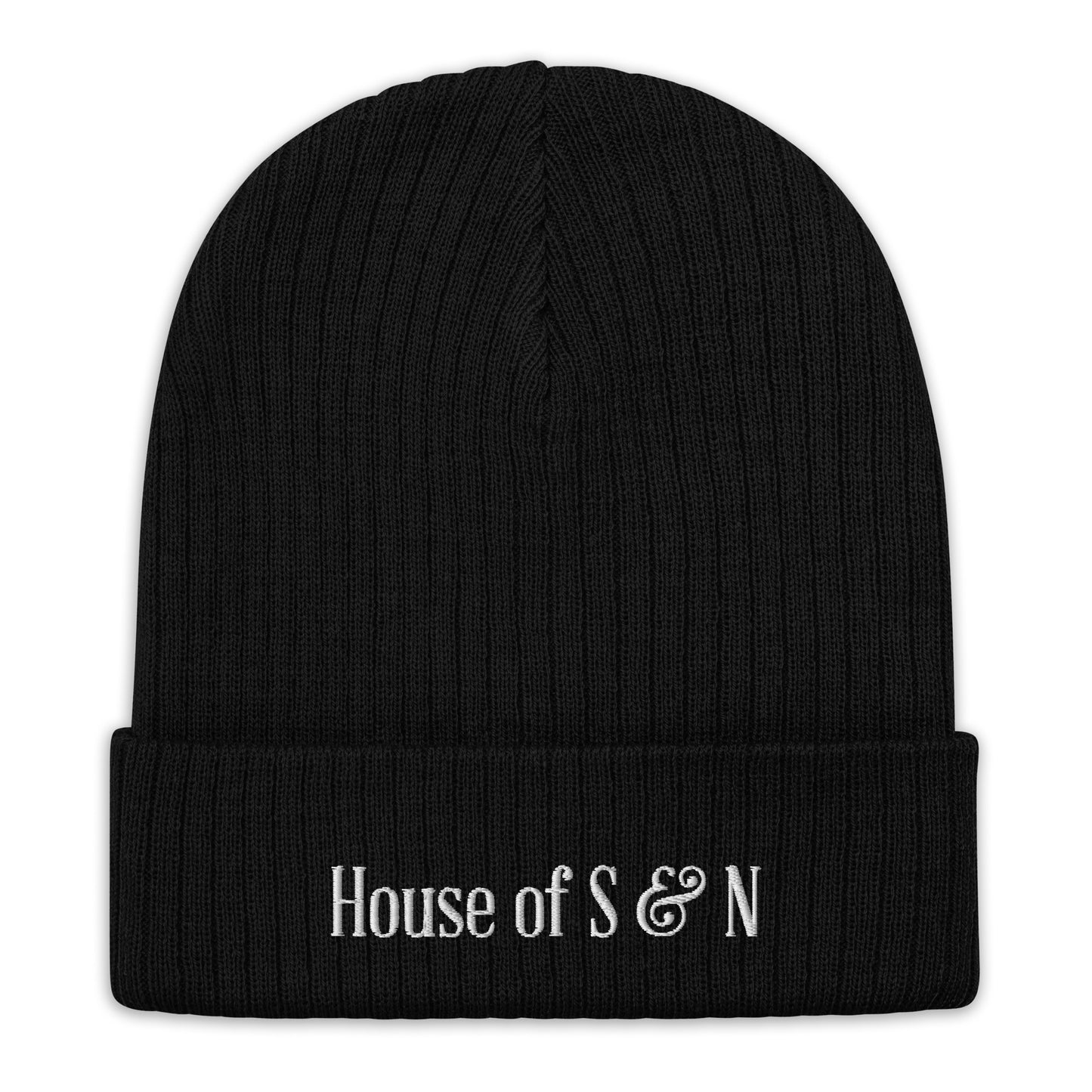 Ribbed knit beanie - House of S & N