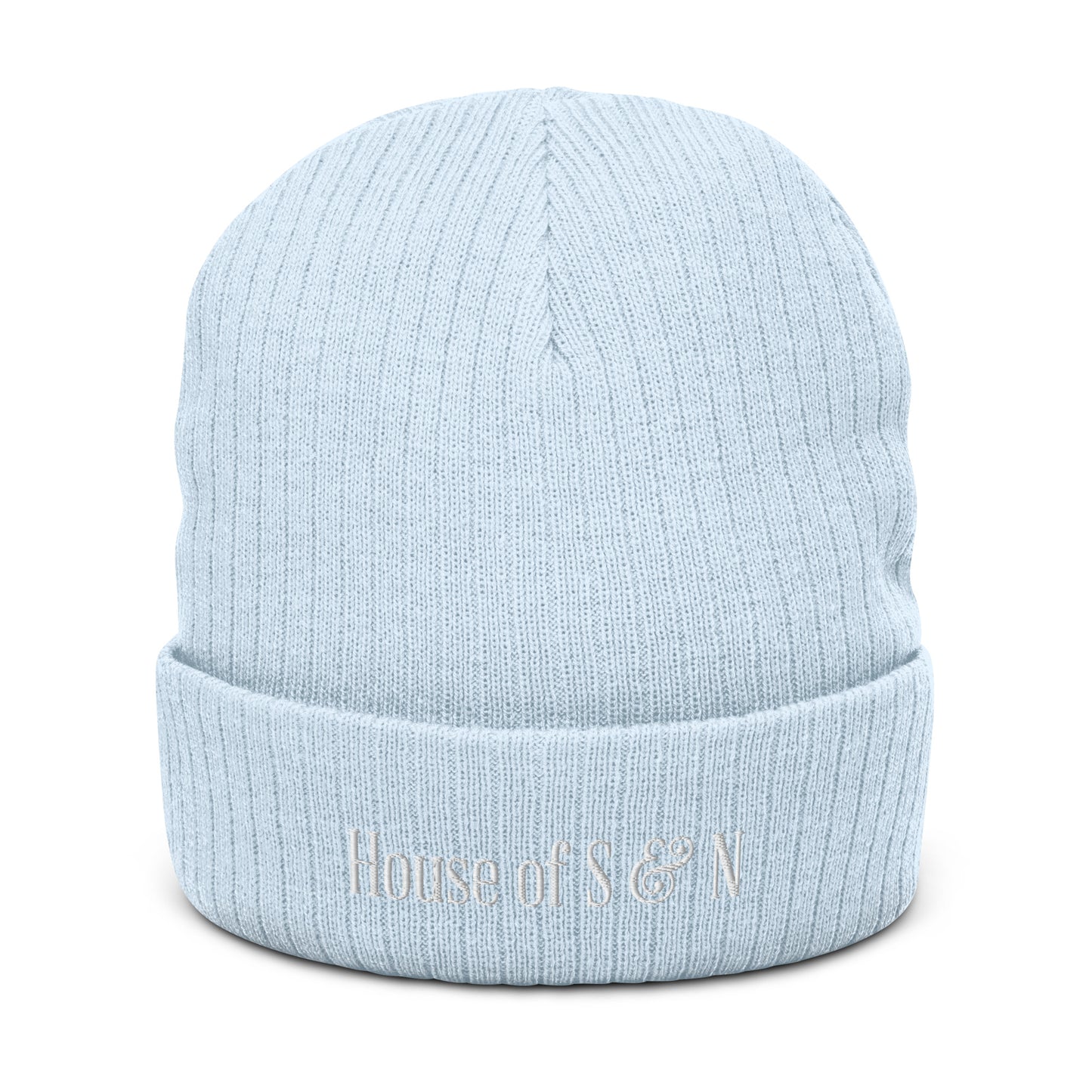 Ribbed knit beanie - House of S & N