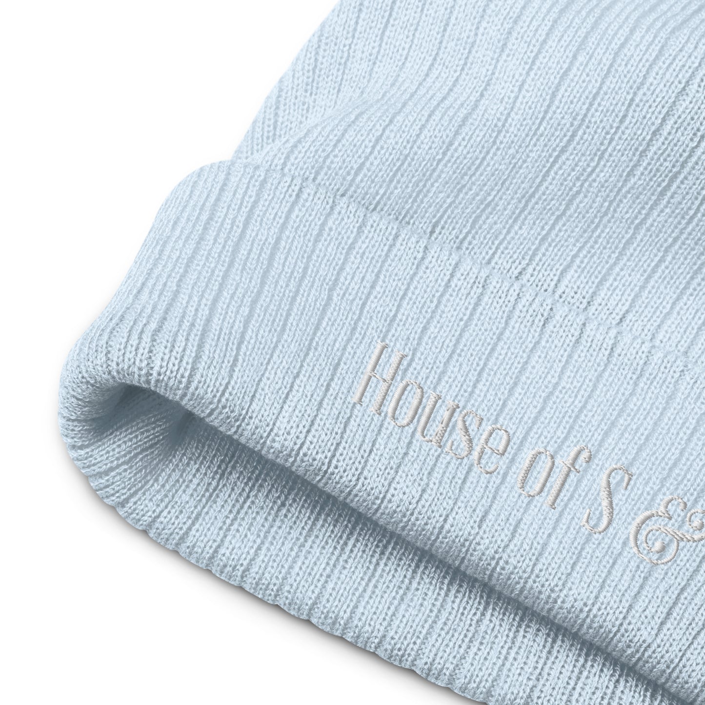 Ribbed knit beanie - House of S & N