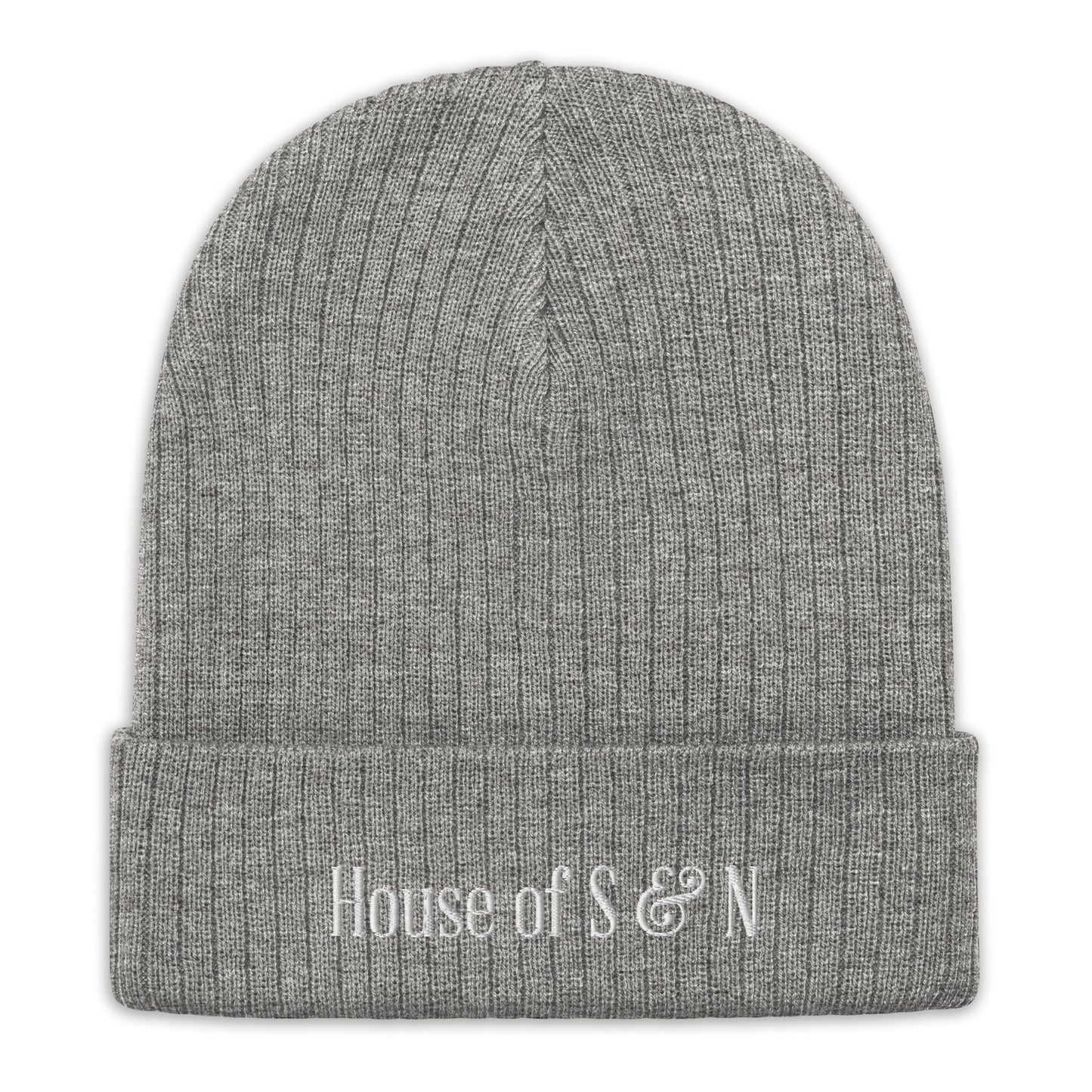 Ribbed knit beanie - House of S & N