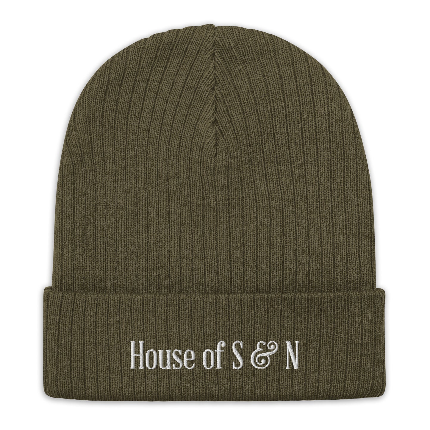 Ribbed knit beanie - House of S & N