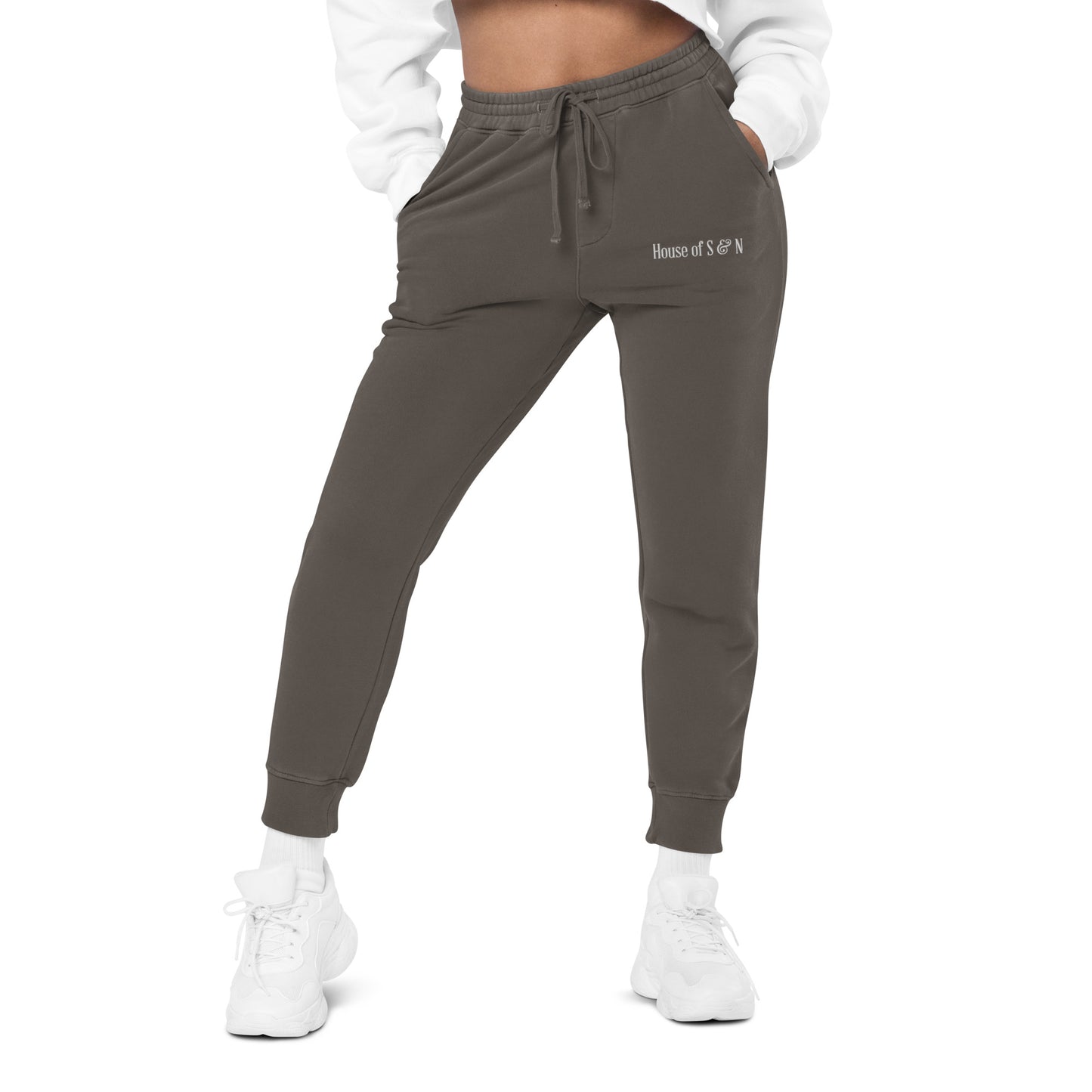 Unisex pigment-dyed sweatpants - House of S & N