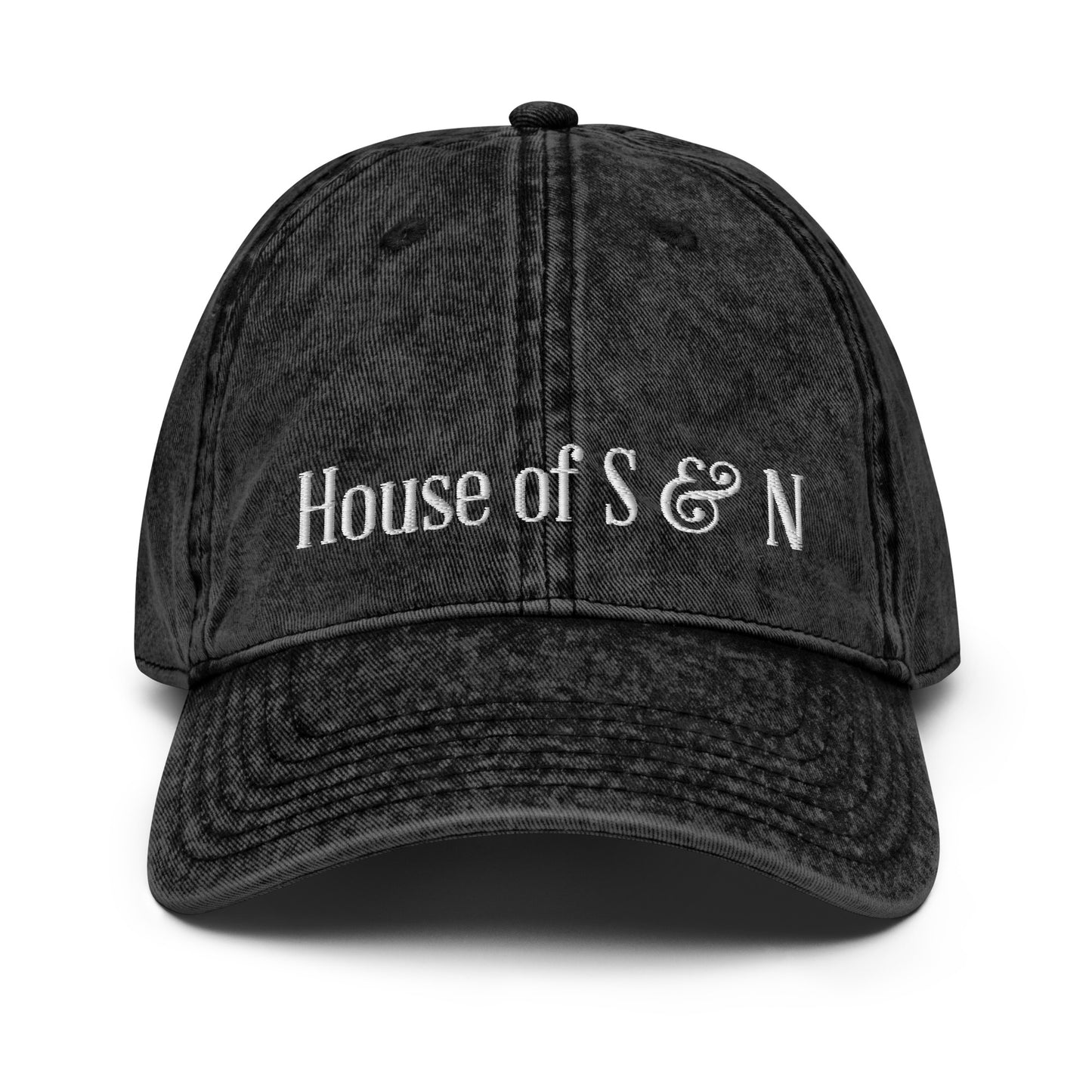 Vintage Cotton Twill Cap - House of S & N