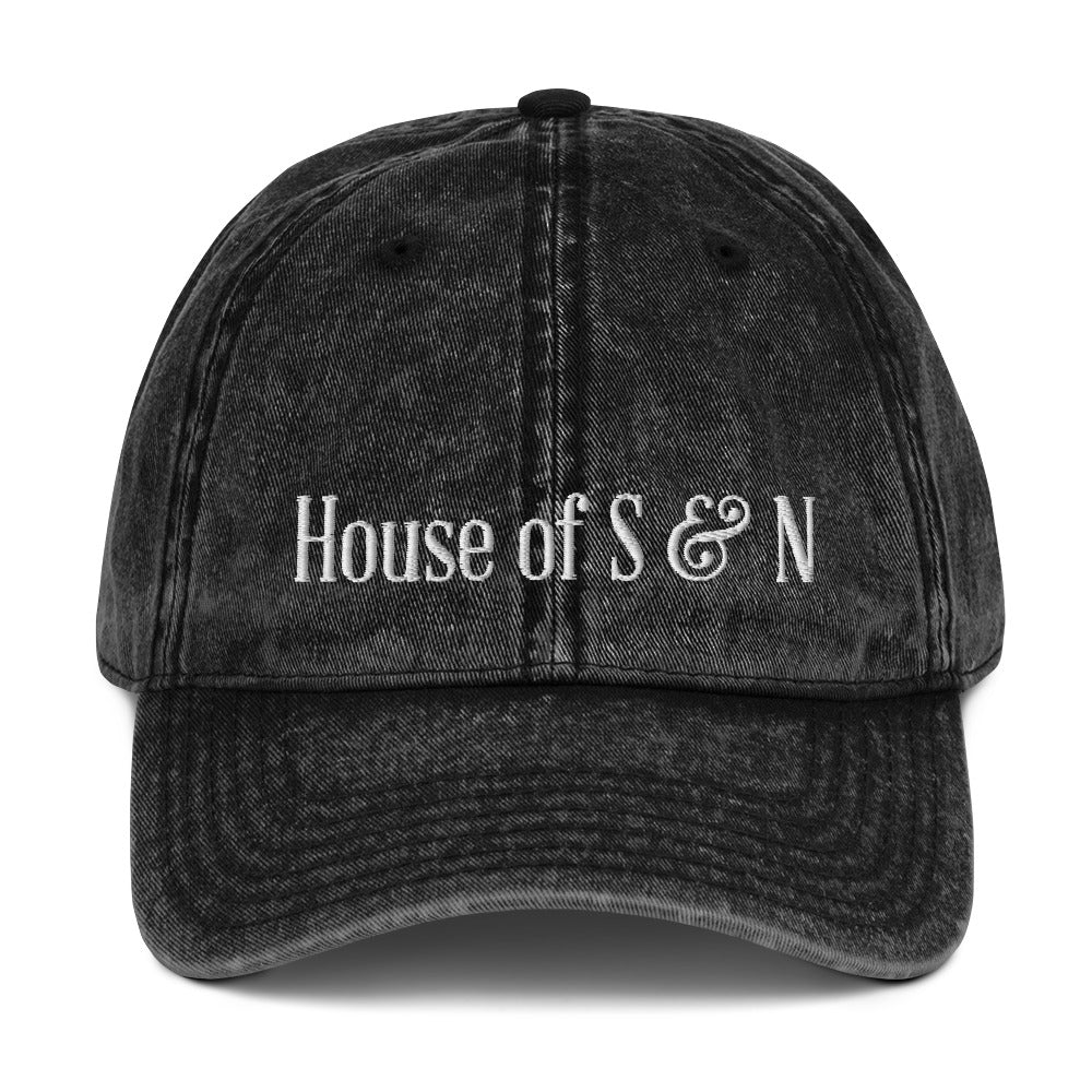 Vintage Cotton Twill Cap - House of S & N