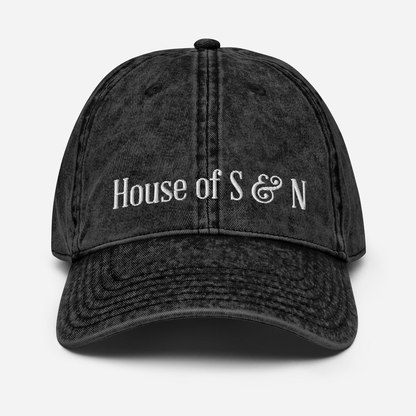 Vintage Cotton Twill Cap - House of S & N