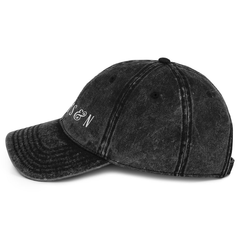 Vintage Cotton Twill Cap - House of S & N