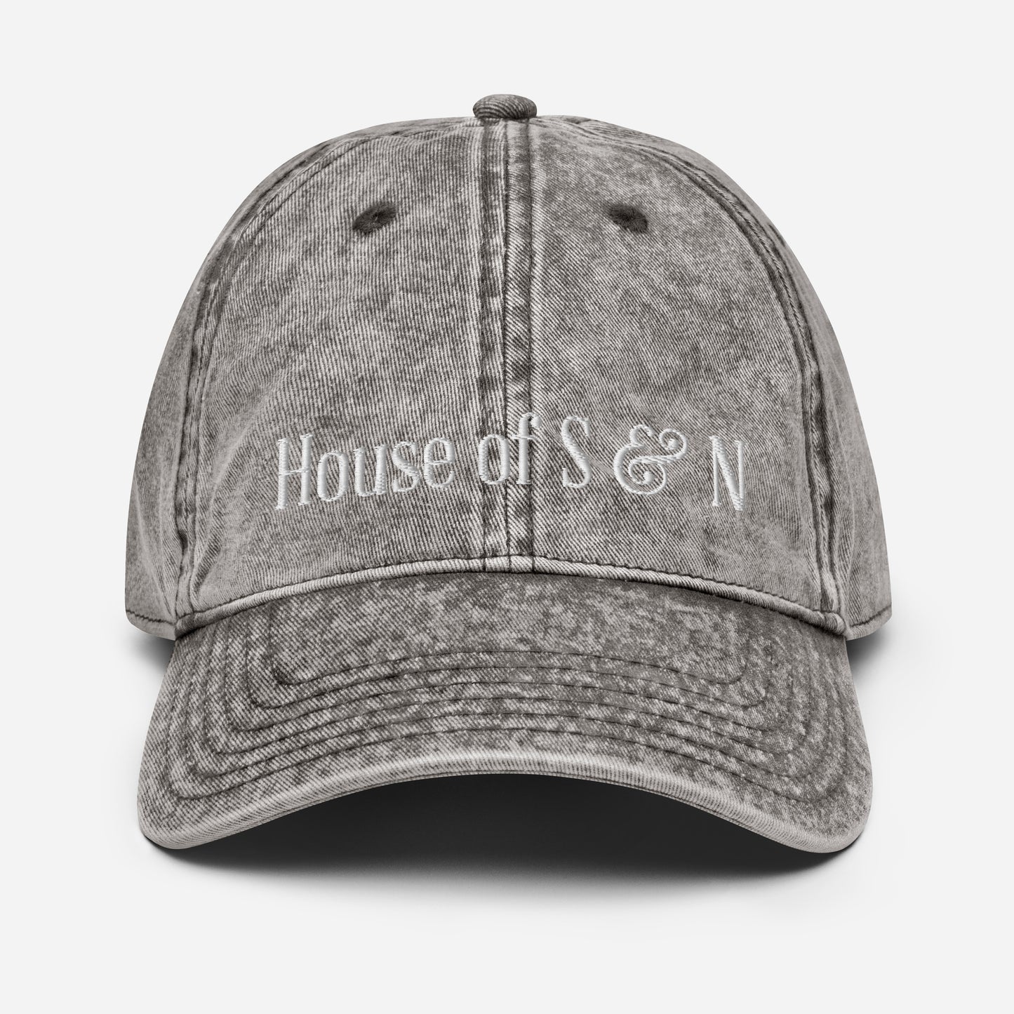 Vintage Cotton Twill Cap - House of S & N