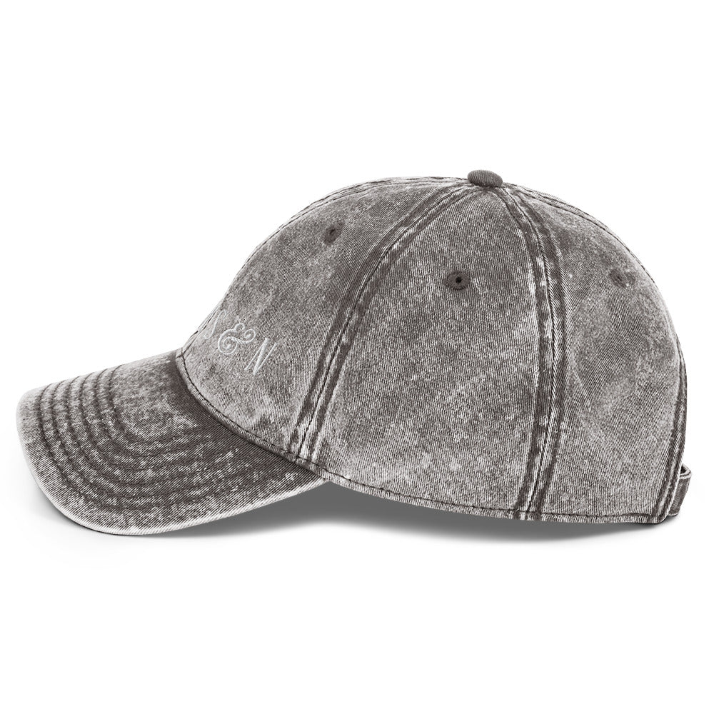 Vintage Cotton Twill Cap - House of S & N