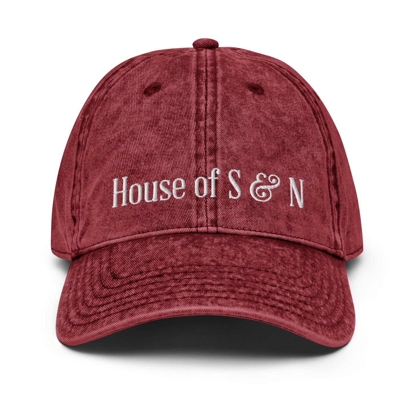 Vintage Cotton Twill Cap - House of S & N