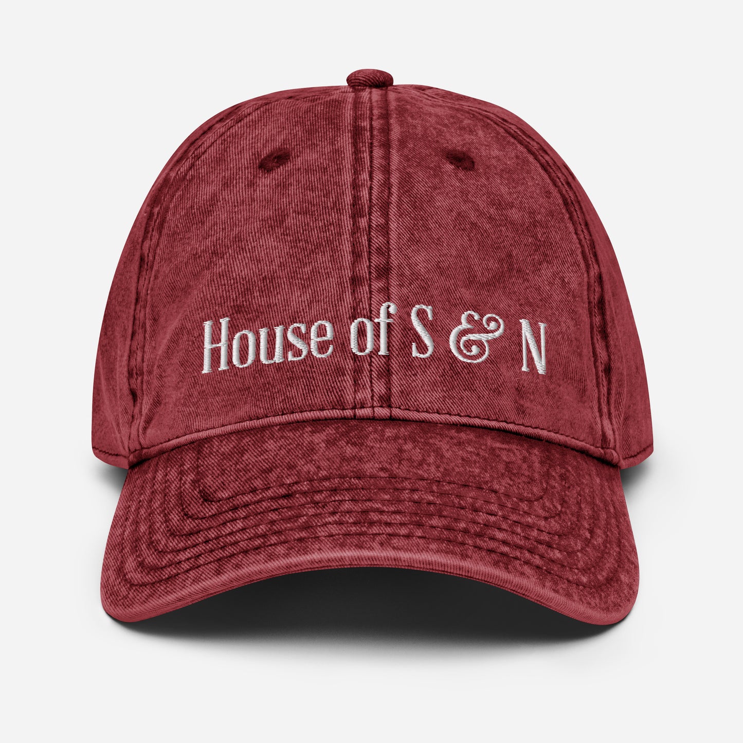 Vintage Cotton Twill Cap - House of S & N