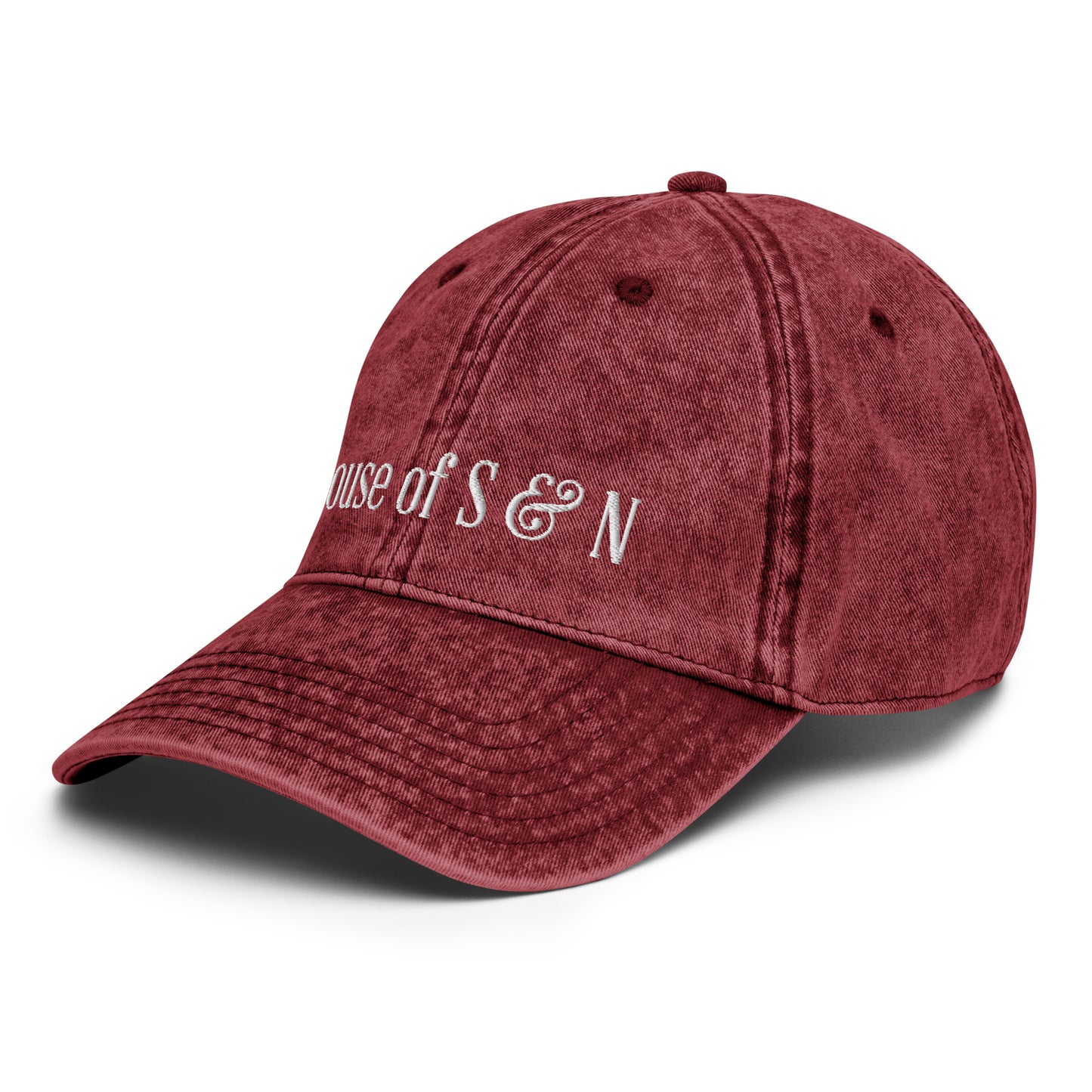Vintage Cotton Twill Cap - House of S & N