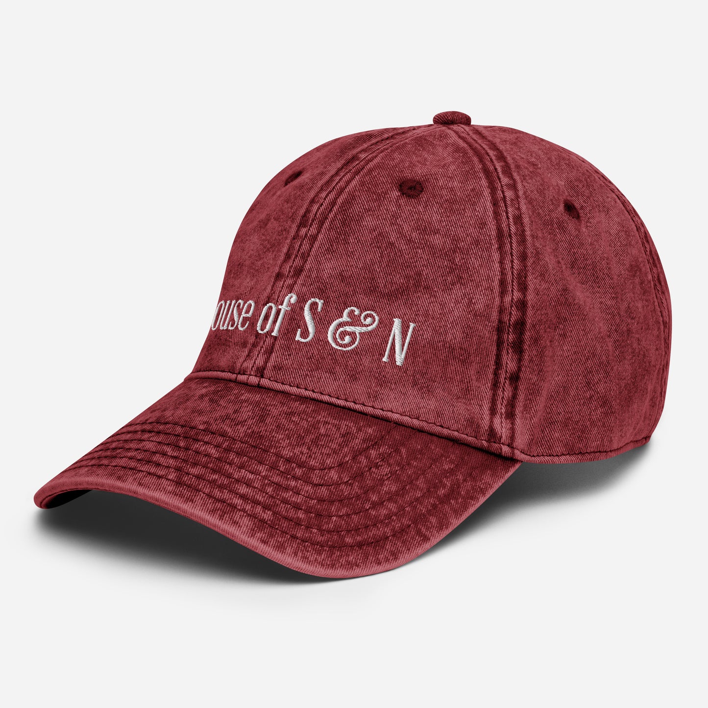 Vintage Cotton Twill Cap - House of S & N
