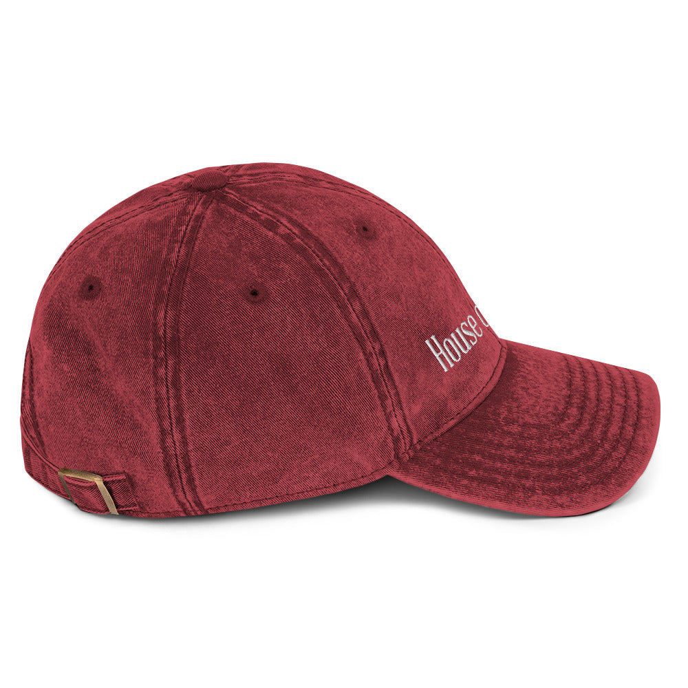 Vintage Cotton Twill Cap - House of S & N