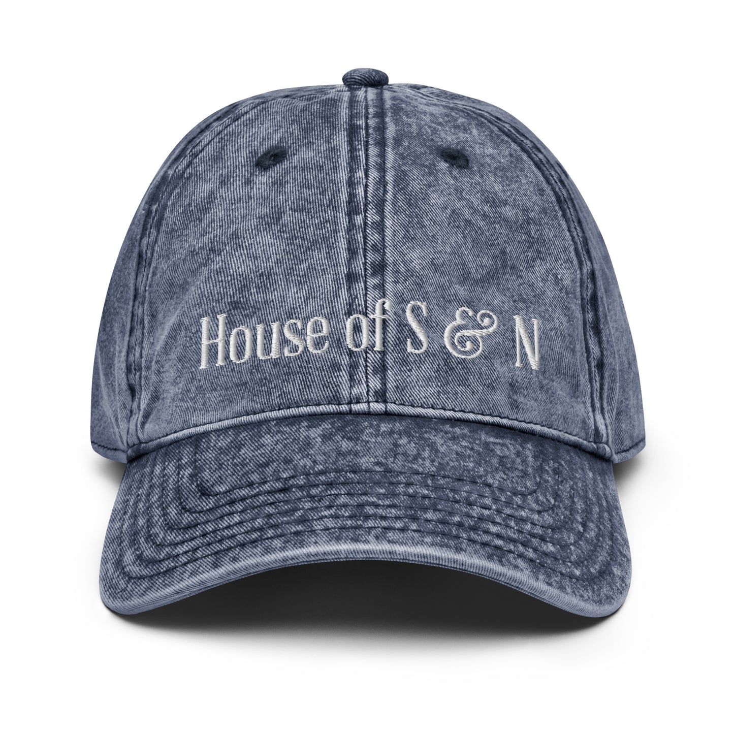 Vintage Cotton Twill Cap - House of S & N