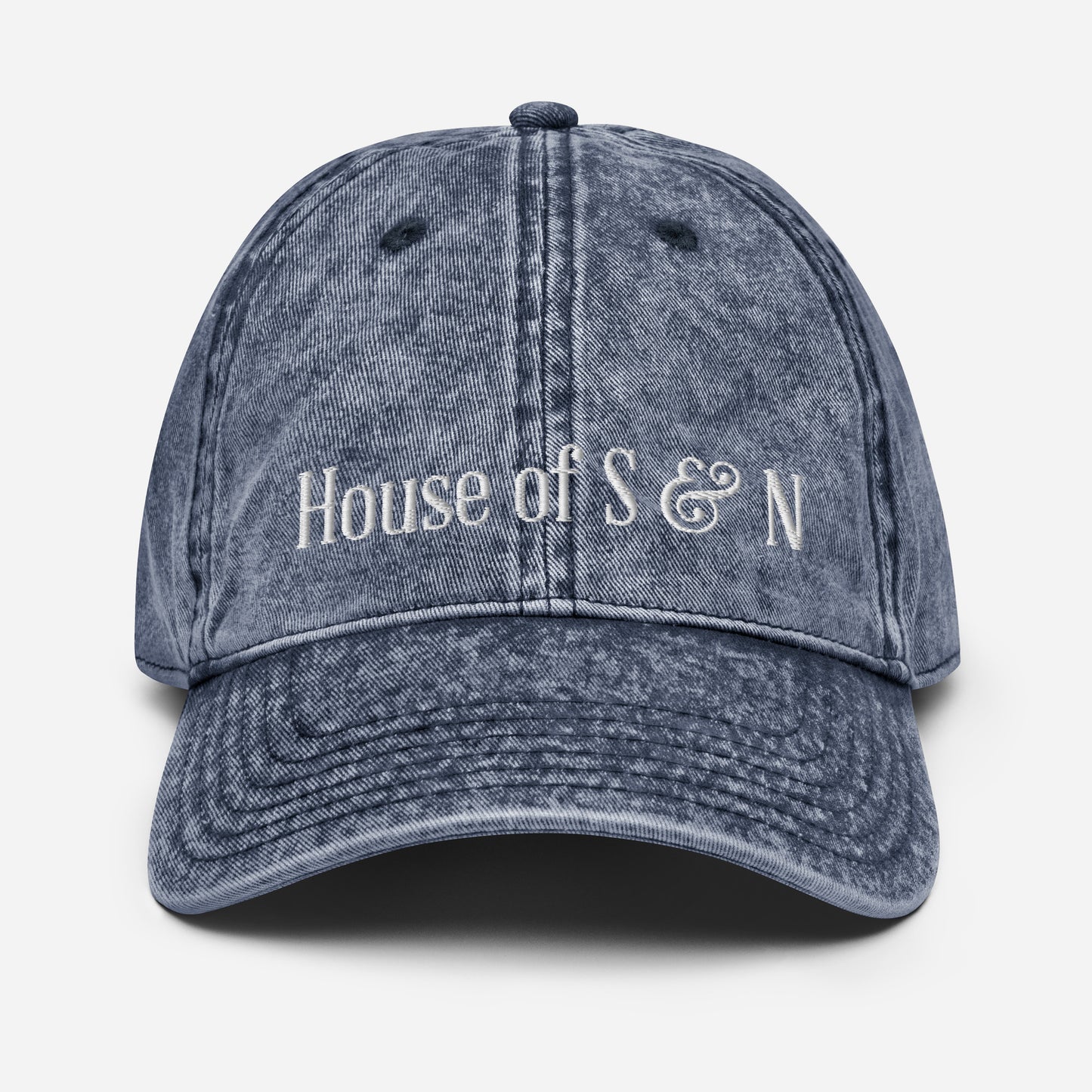 Vintage Cotton Twill Cap - House of S & N
