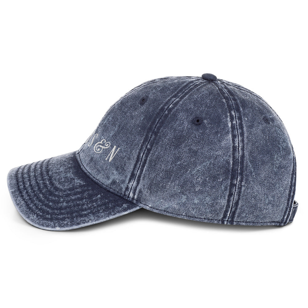 Vintage Cotton Twill Cap - House of S & N