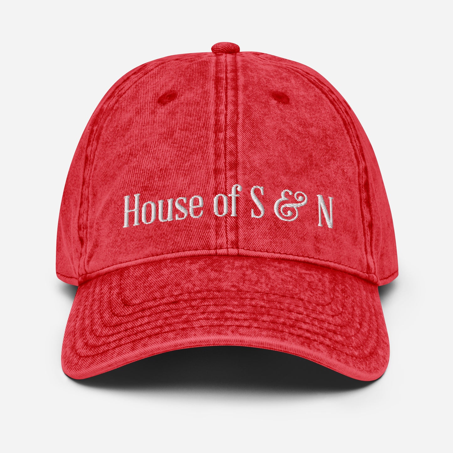 Vintage Cotton Twill Cap - House of S & N