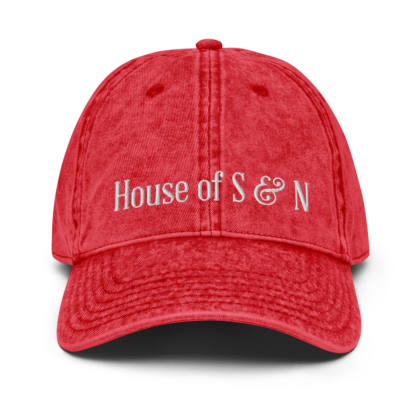 Vintage Cotton Twill Cap - House of S & N
