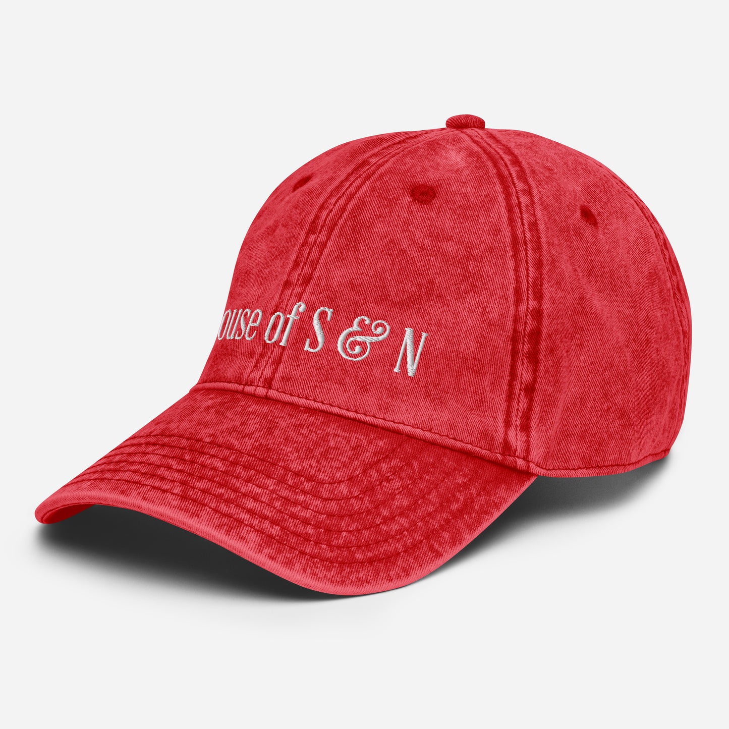 Vintage Cotton Twill Cap - House of S & N