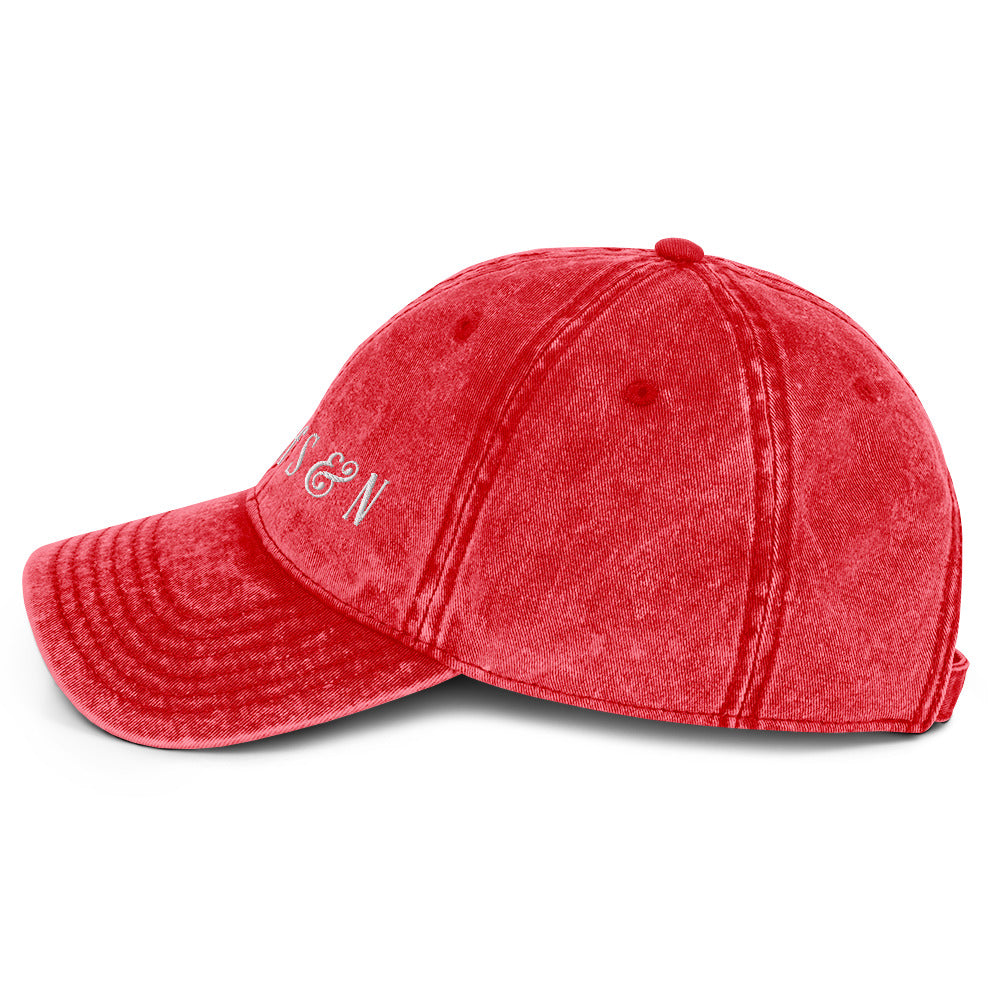 Vintage Cotton Twill Cap - House of S & N