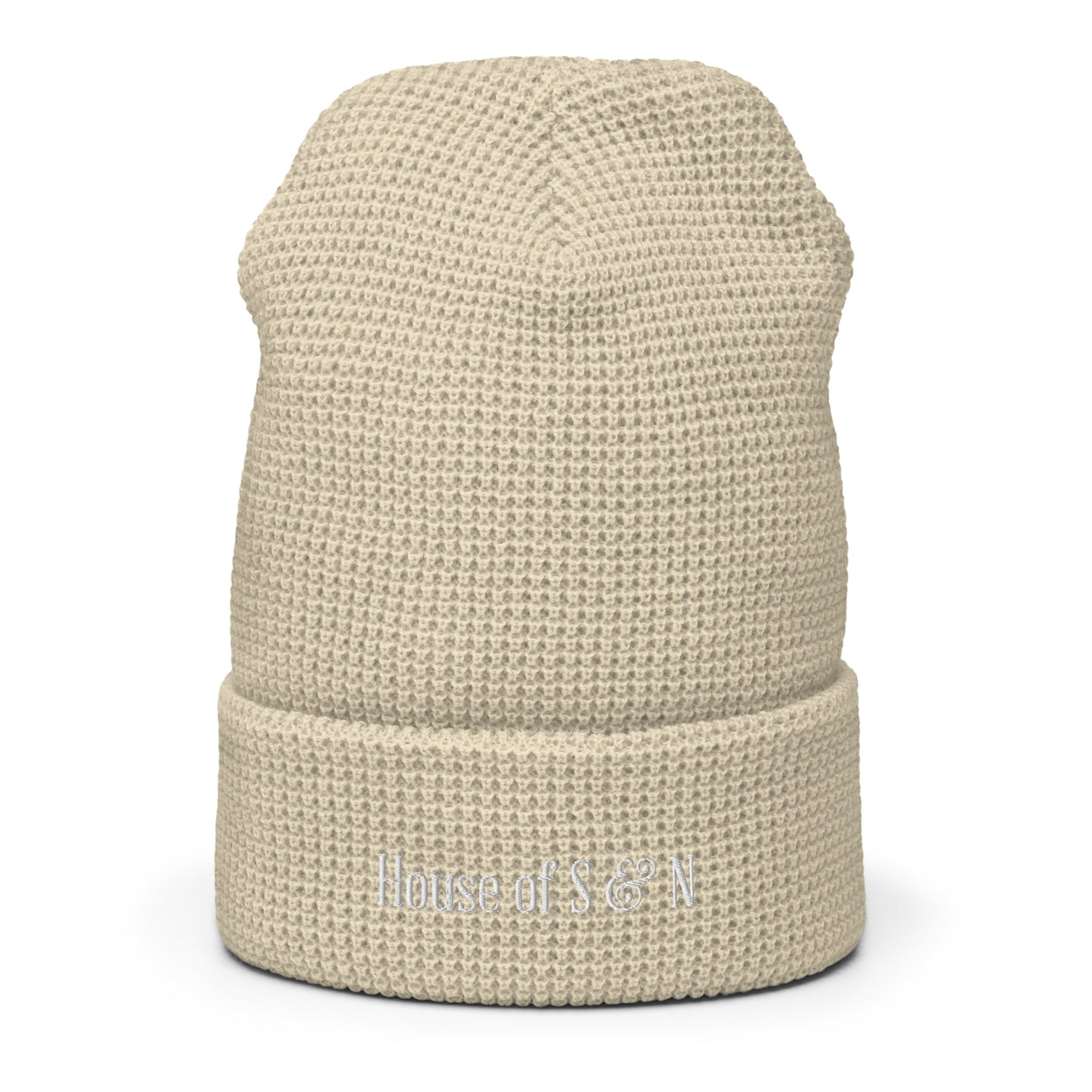 Waffle beanie - House of S & N