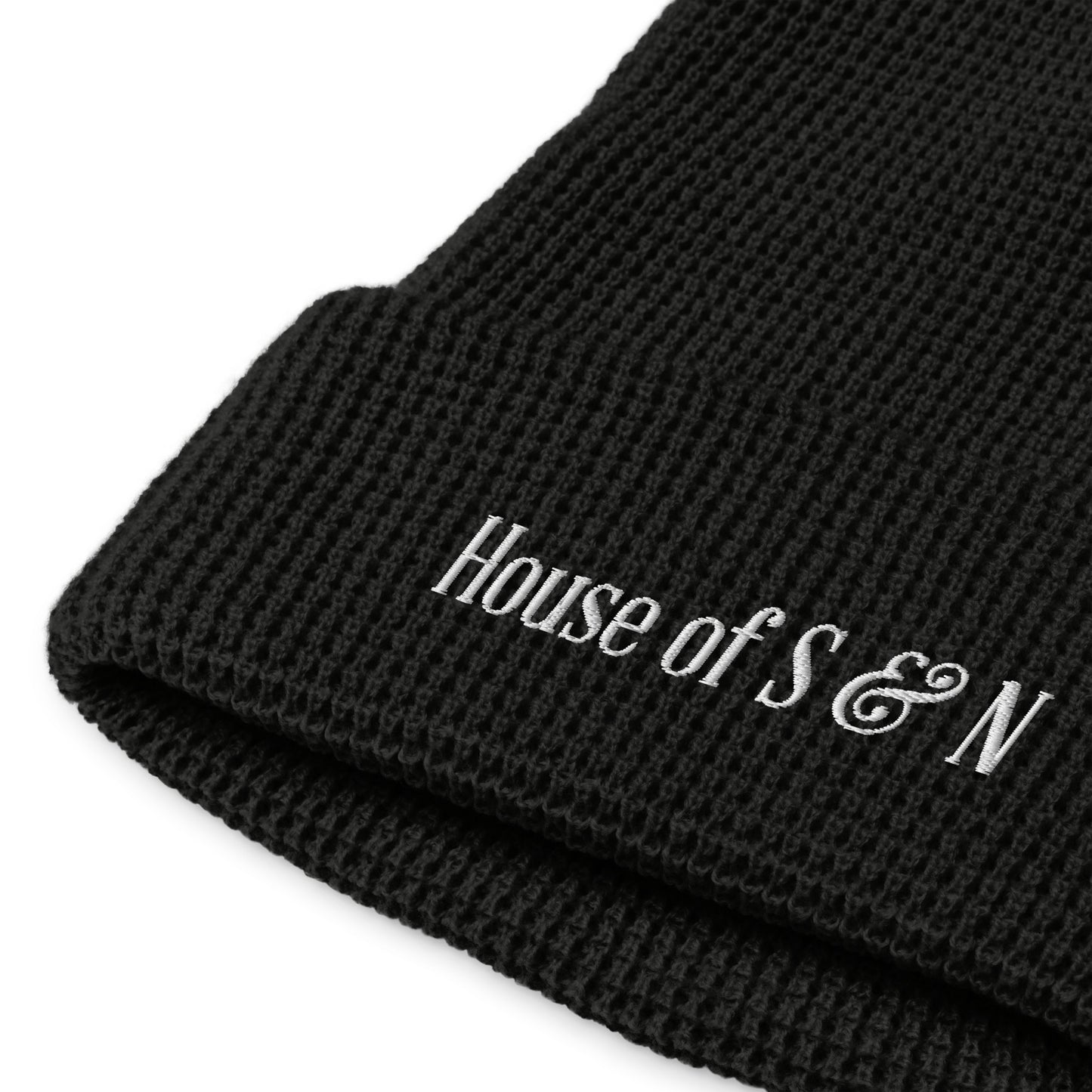 Waffle beanie - House of S & N