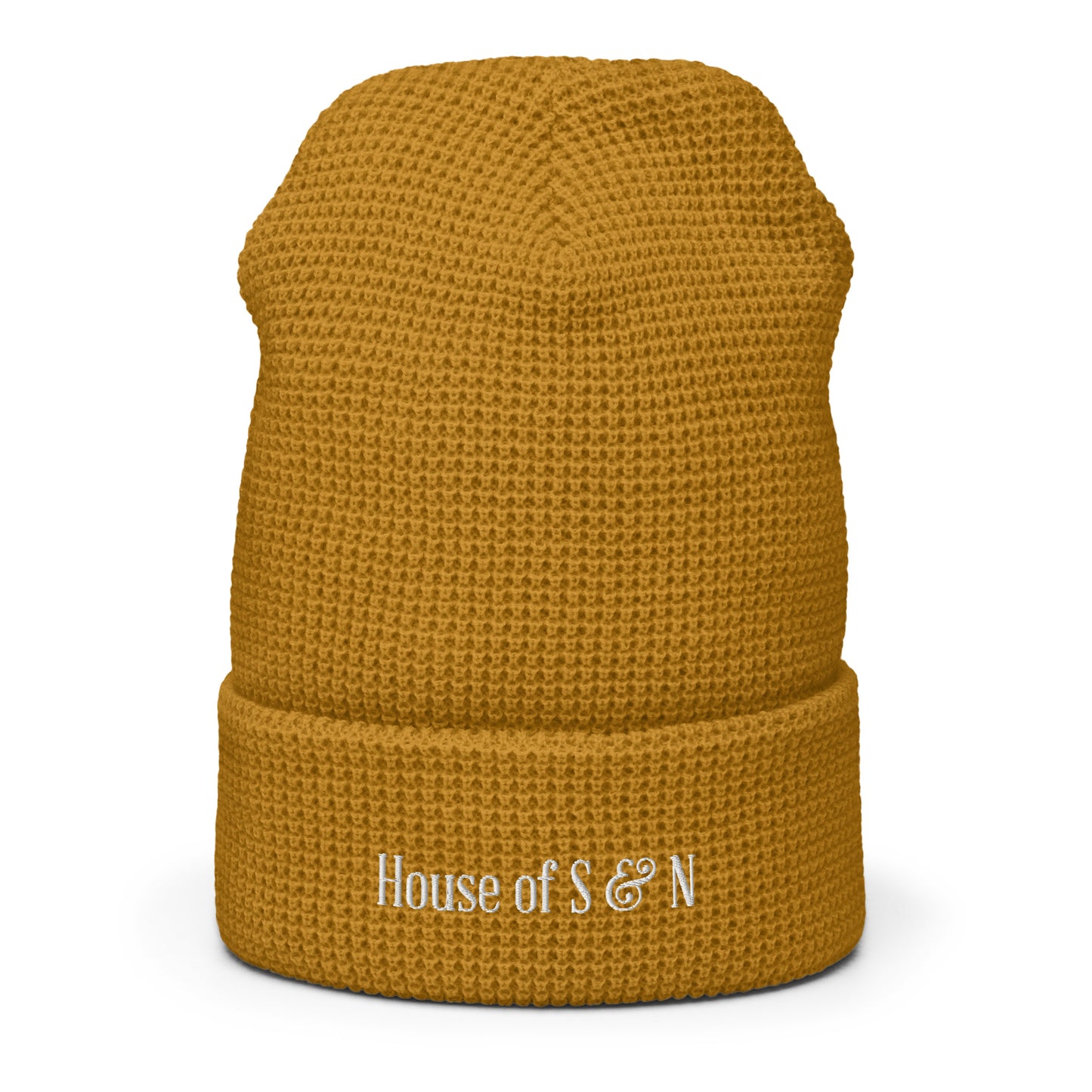 Waffle beanie - House of S & N