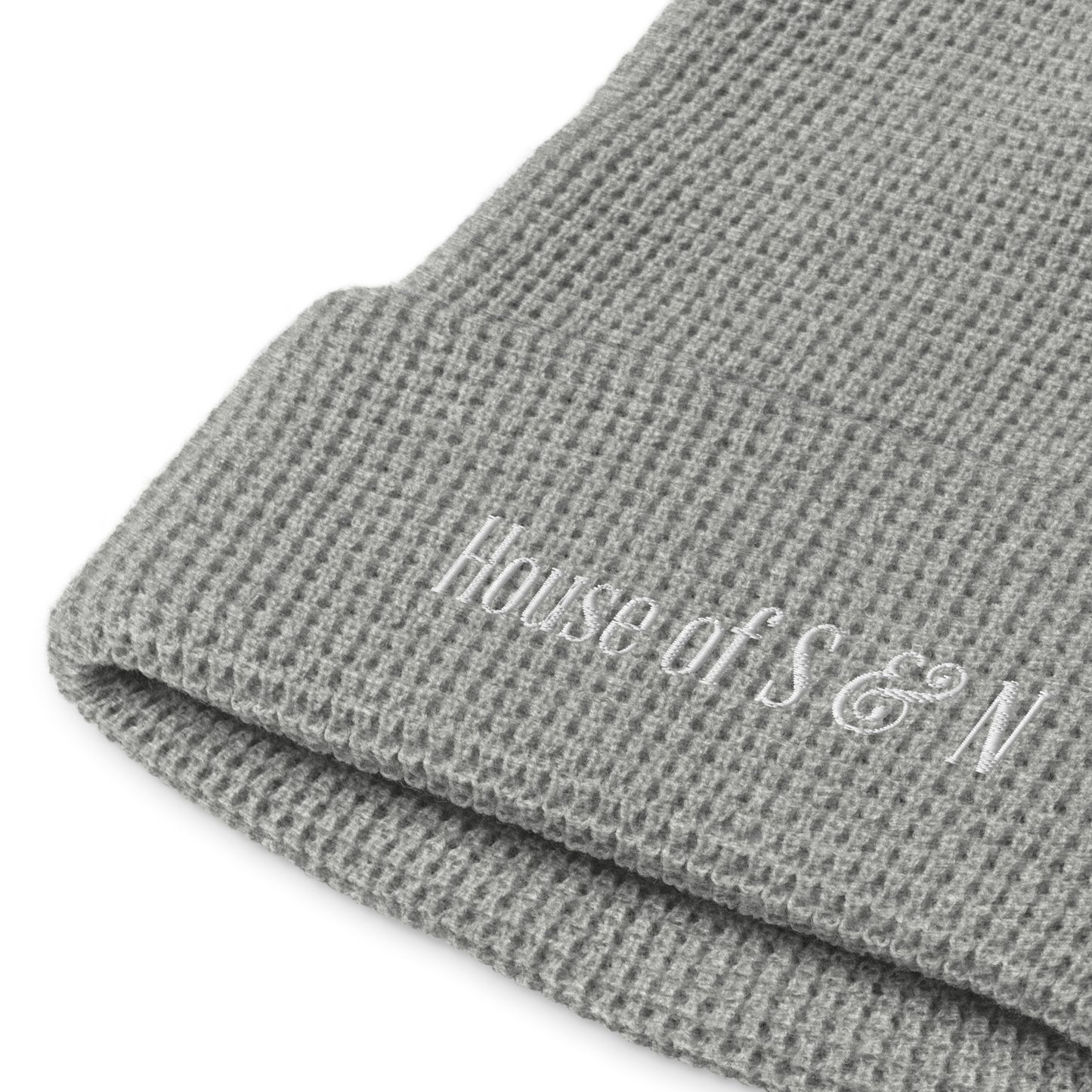 Waffle beanie - House of S & N