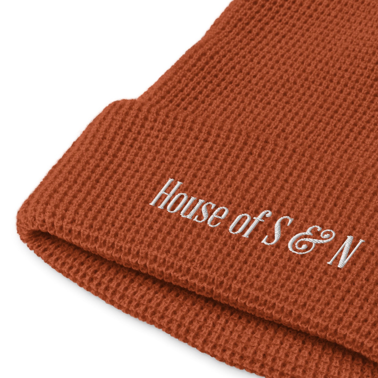 Waffle beanie - House of S & N