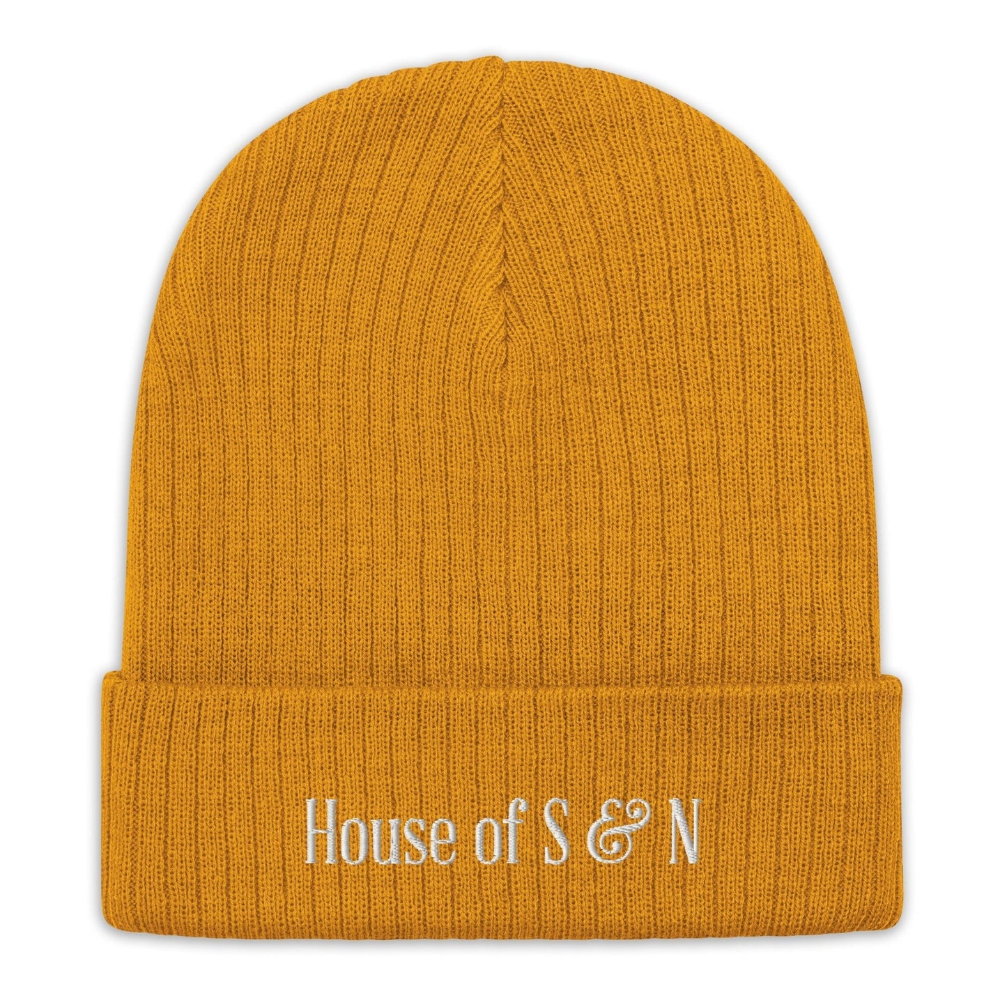 Ribbed knit beanie - House of S & N