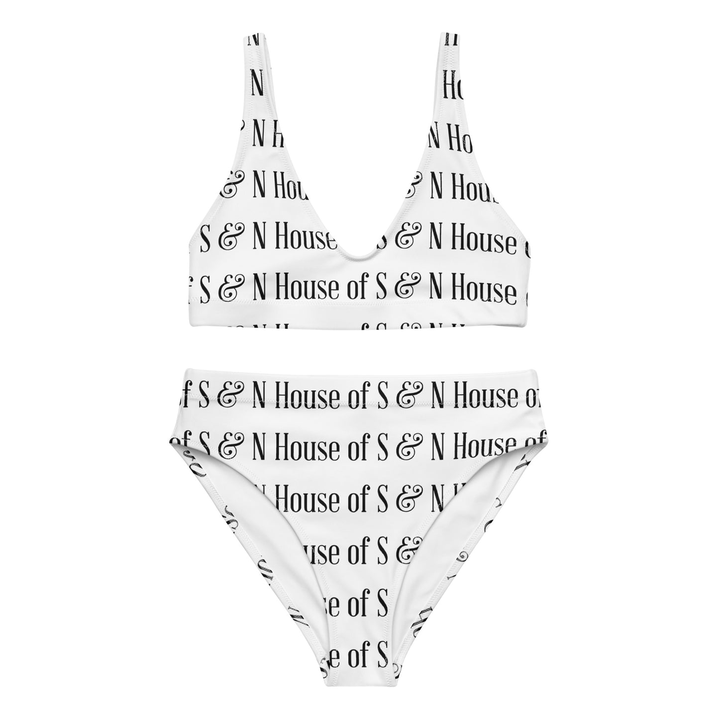 Recycled high-waisted bikini - House of S & N