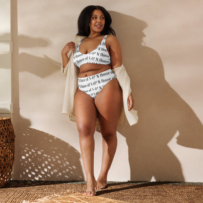Recycled high-waisted bikini - House of S & N