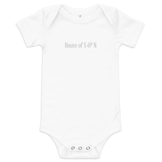Baby short sleeve one piece - House of S & N