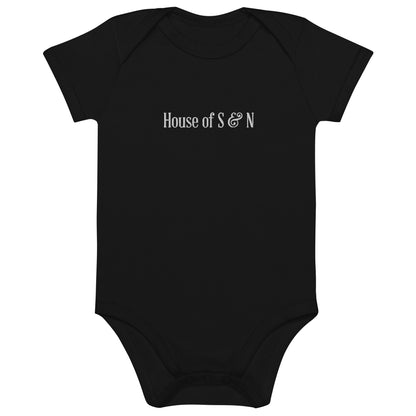 Organic cotton baby bodysuit - House of S & N