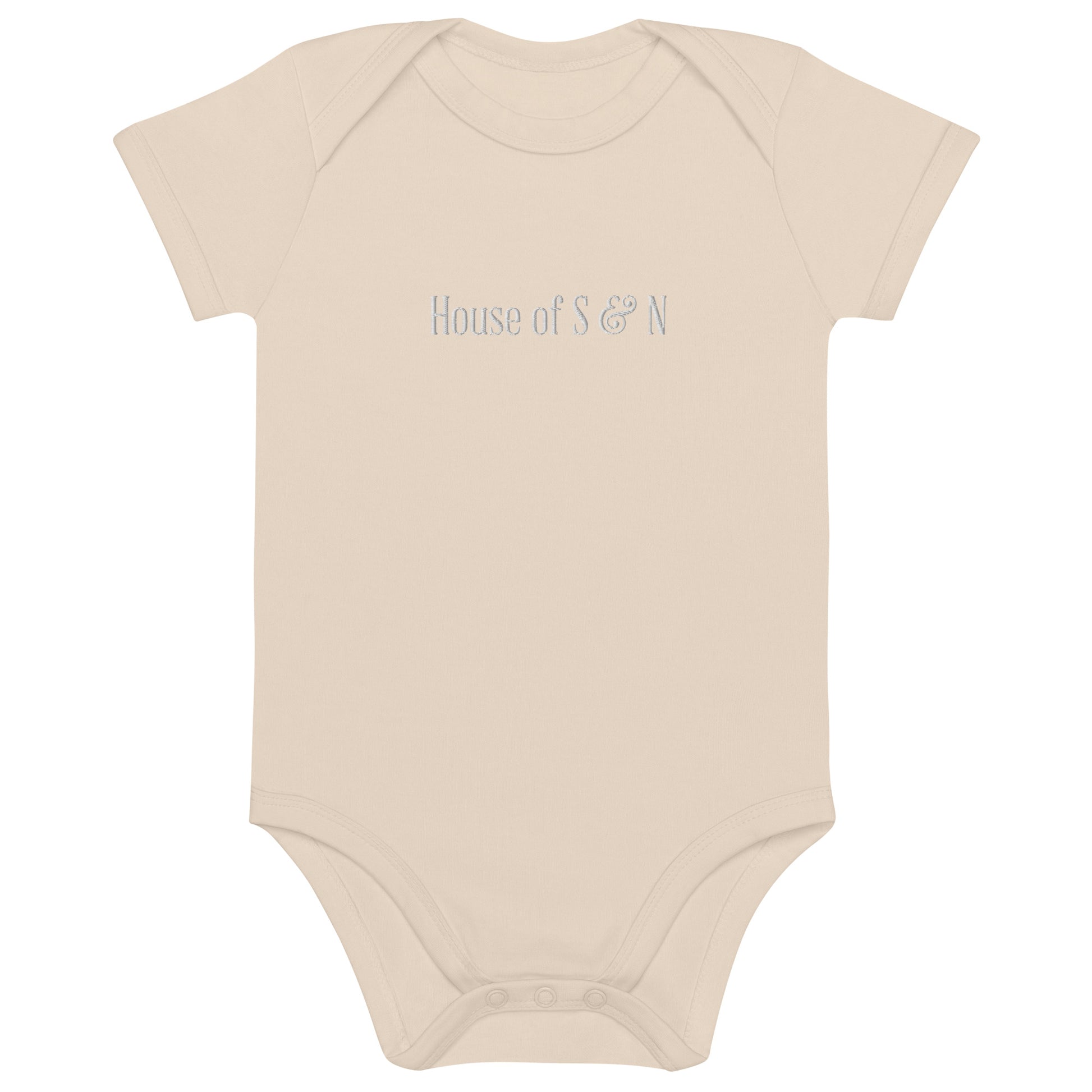 Organic cotton baby bodysuit - House of S & N