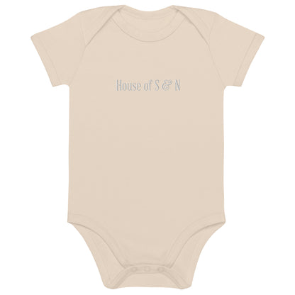 Organic cotton baby bodysuit - House of S & N